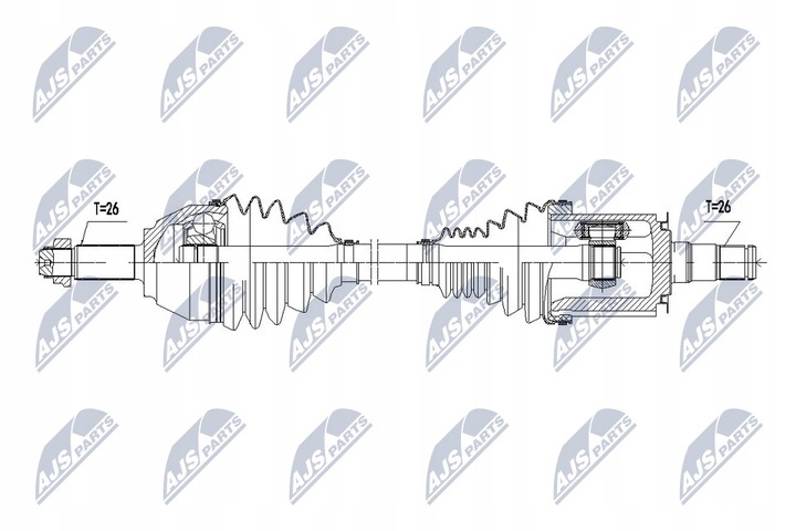 фото №2, Npw-bm-143 nty піввісь привідна mini 2wd/4wd country