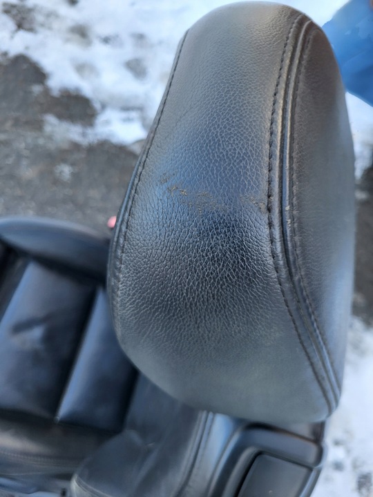 фото №12, Сиденье с подогревом левый перед подушка безопасности застёжка audi a5 8t3 купе чёрная кожа оригинальный номер eu