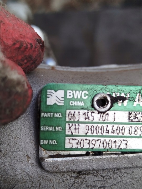 фото №13, Турбонагнетатель vw golf a3 skoda octavia ii 1.8 tsi 06f145710g 06j145701j