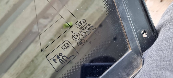 фото №7, Sq8 q8 rsq8 скло кузовна права праві зад чорний 19r 4m8845298p