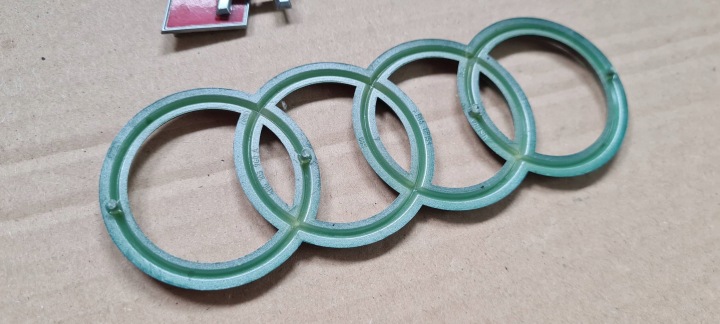 фото №7, Rs5 8w рестайлінг s5 емблема логотип кришки двигуна audi rs 4h0103940a rs4 b9