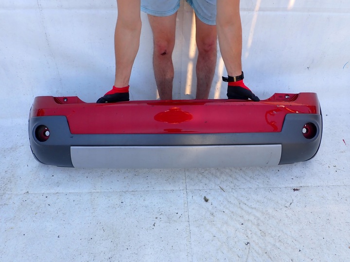 фото №1, Ford fiesta mk6 рестайлінг 05- cross бампер зад задній