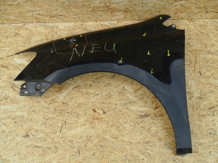 фото №9, Vw polo 9n 2005 2006 2007 2008 крыло левый