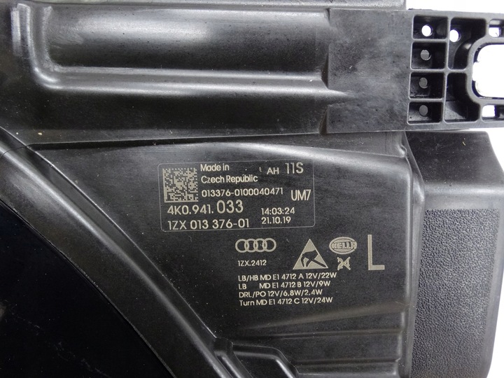 фото №13, Audi a6 c8 4k 18-24 лампа левая полный led 4k0941033 оригинальная