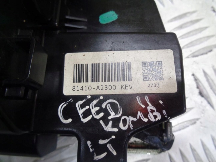 фото №10, Замок ручка дверей ліве зад заднє kia ceed 2 ii універсал 2012- 81410-a2300 eu