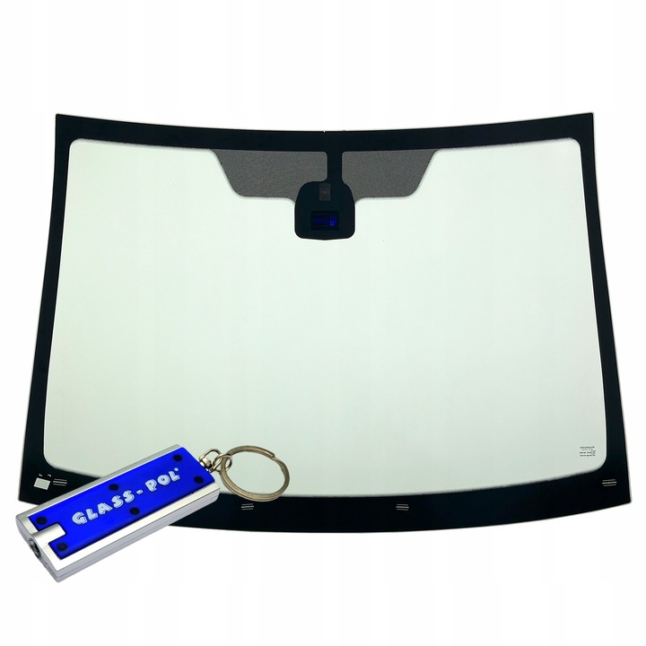 фото №2, Стекло лобовое передняя citroen c2 2003-2010 солнечный датчик новая