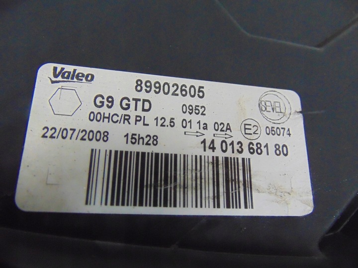 фото №16, Лампа ліва перед jumpy expert scudo 07- європа 1401368180