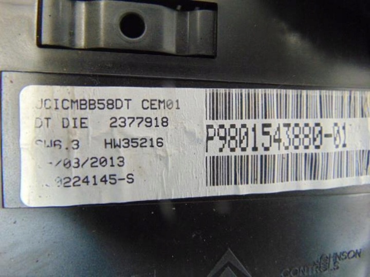 фото №6, Citroen c4 picasso рестайлинг 1.6e-hdi спидометр 2377907-01