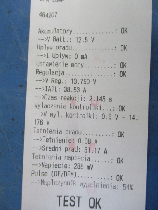 фото №12, Opel signum c генератор 13129850 0124425004 120a протестований