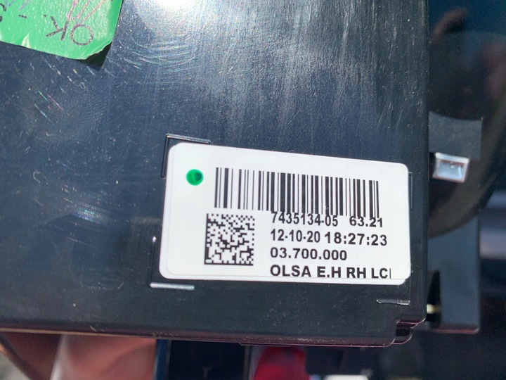 фото №14, Комплектный зад крышка бампер лампы балка mini cooper f56 jcw lci b47 rooftop