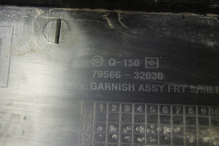 фото №12, Actyon 13- pickup планка пороговая порог