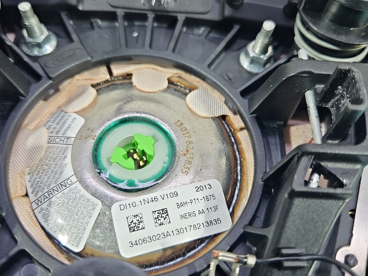 фото №7, Подушка безопасности водителя подушка безопасности ford focus mk3 em51-r042b85-aa3zhe