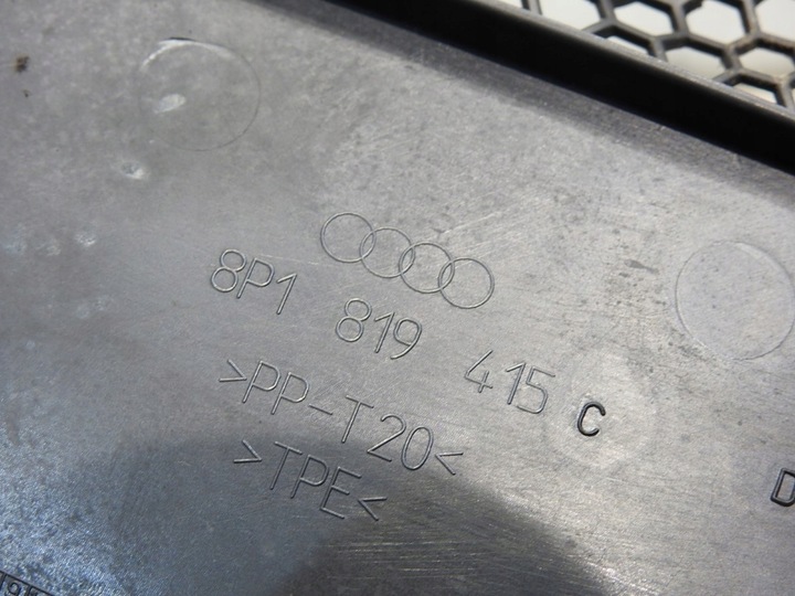 фото №9, Панель под лобовым стеклом audi a3 8p 8p1819415c