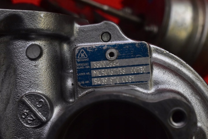 фото №8, Турбонагнітач турбіна 36002664 54399700091 volvo xc60 1 i 2.4 d 163 km