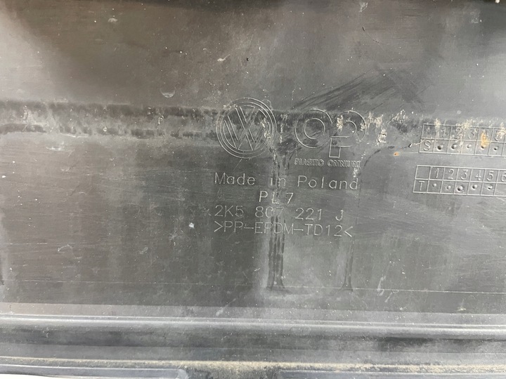 фото №15, Бампер перед переднее vw volkswagen caddy 3 iii рестайлинг 2k5807221j