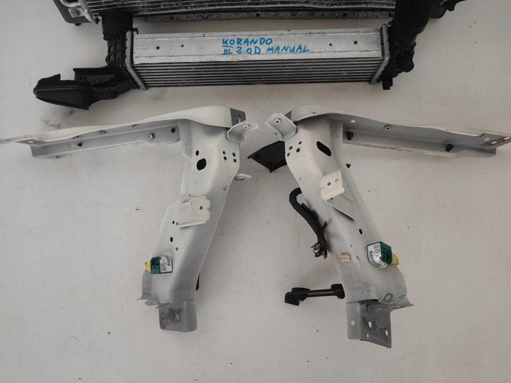 фото №9, Pas переднє підсилювач радіатор вентилятор ssangyong korando iii 3 2.0d