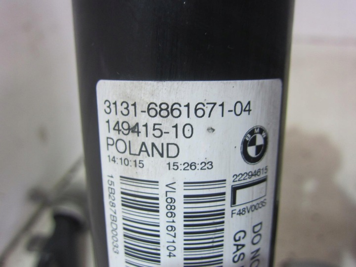 фото №9, Bmw x1 f48 xdrive поворотна опора ліва амортизатор важіль 31316861671 6876645