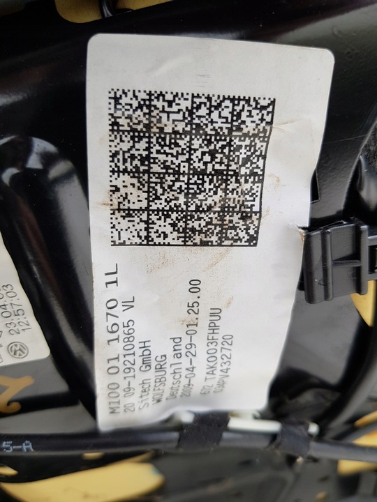 фото №11, Сидіння водія vw tiguan 5n0