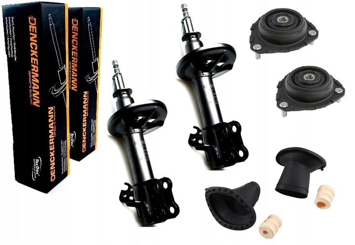 фото №1, Амортизаторы кронштейны защитные накладки toyota avensis i t22 1997-2002 перед kpl