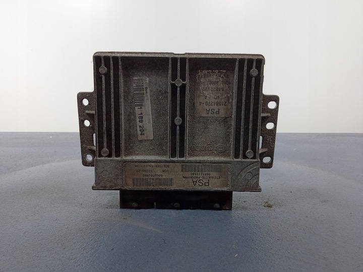 фото №1, Citroen saxo 1.4 8v блок керування двигуна 9651211580