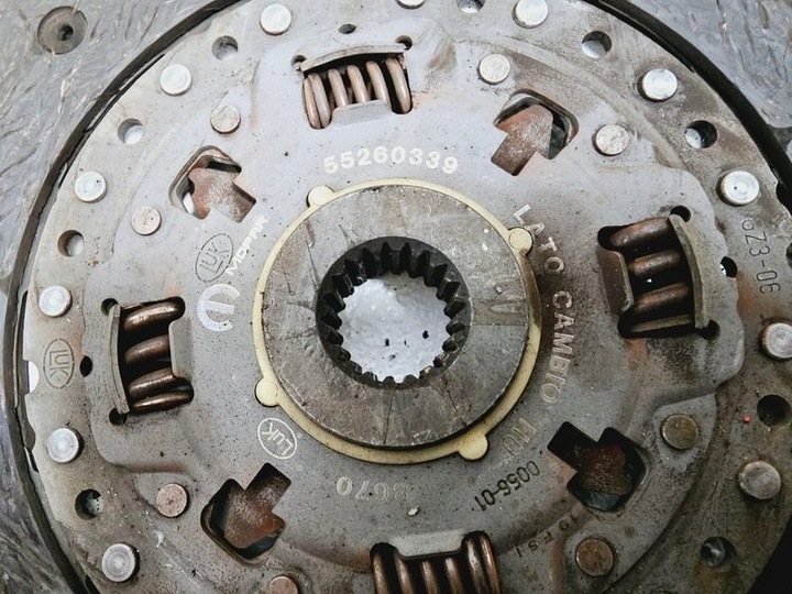 фото №8, Fiat 500x 500 x 1.4 t сцепление комплектные прижим диск колесо двухмассовый