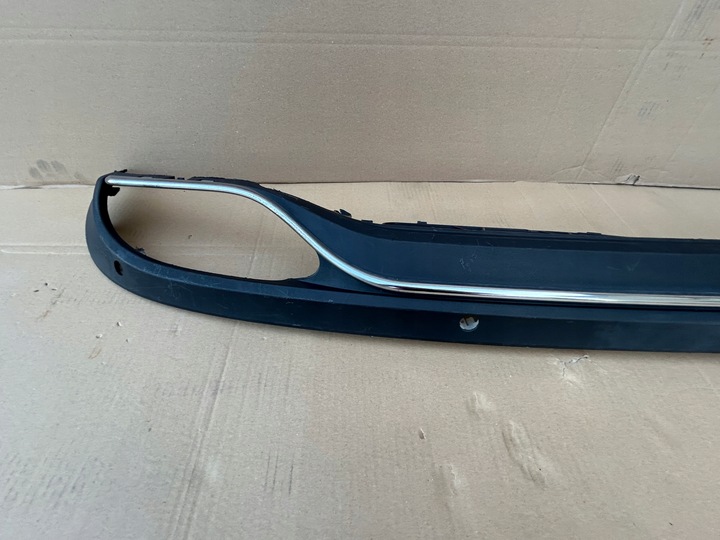 фото №3, Mercedes c-klasa w205 дифузор спойлер накладка бампера зад задня