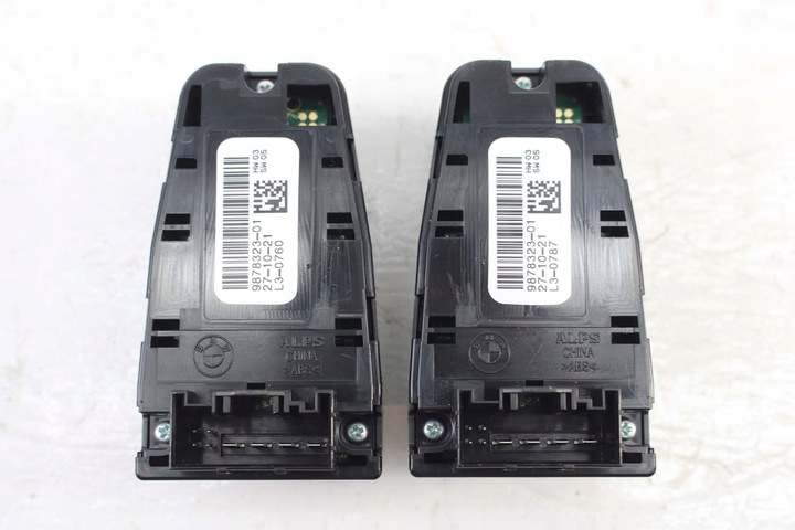 фото №10, Bmw 7 g12 кнопки скло кнопка 9382503 61319382503 двері дзеркал панель