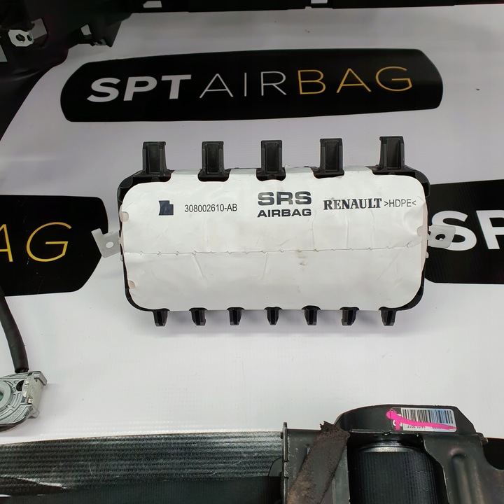 фото №7, Megane iv 4 панель консоль подушки ремені подушка безпеки ключ