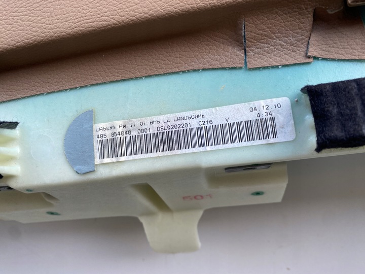 фото №6, Консоль панель mercedes cl w216 рестайлінг шкіра