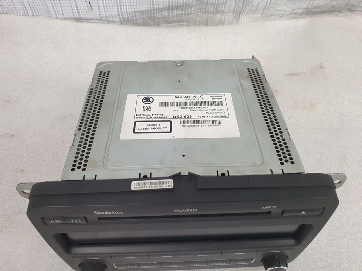 фото №5, Радио skoda fabia ii roomster swing 5j0035161c
