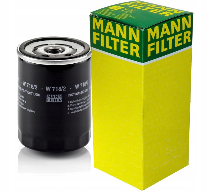 фото №13, Фильтр масла fiat punto/tipo mann-filter w 718/2