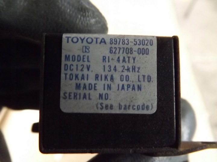 фото №8, Lexus is200 is-200 иммобилайзер модуль блок управления 89783-53020