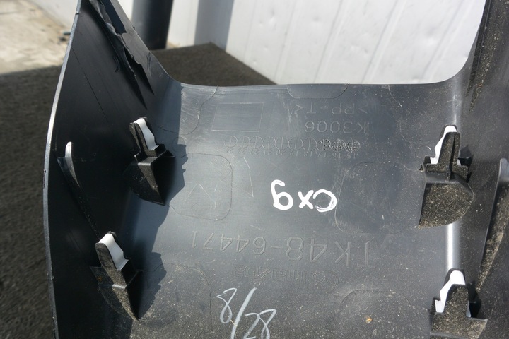 фото №14, Панель клімат решітка повітропровід тунелю kpl mazda cx9