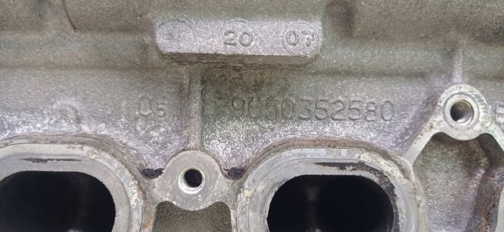 фото №8, Головка двигуна 9650352580 ew10af citroen c5 ii x7 iii 2.0 16v 140 km 06-17