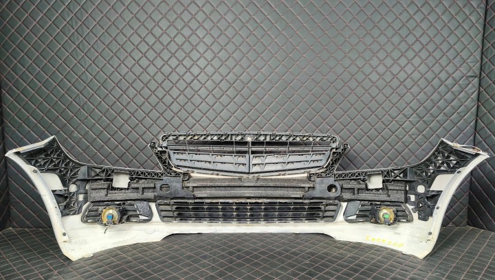 фото №15, Mercedes c w204 07-11 бампер передній перед лак c775