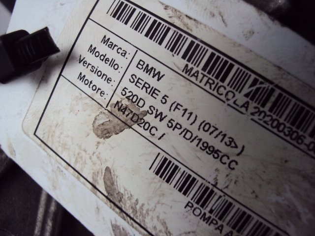 фото №6, Помпа воды клапан bmw серия 5 f10 2.0 d