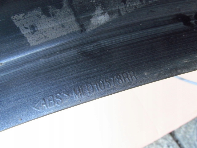 фото №7, Pajero sport i shogun рестайлинг 04/08 накладка планка крыльев правые зад