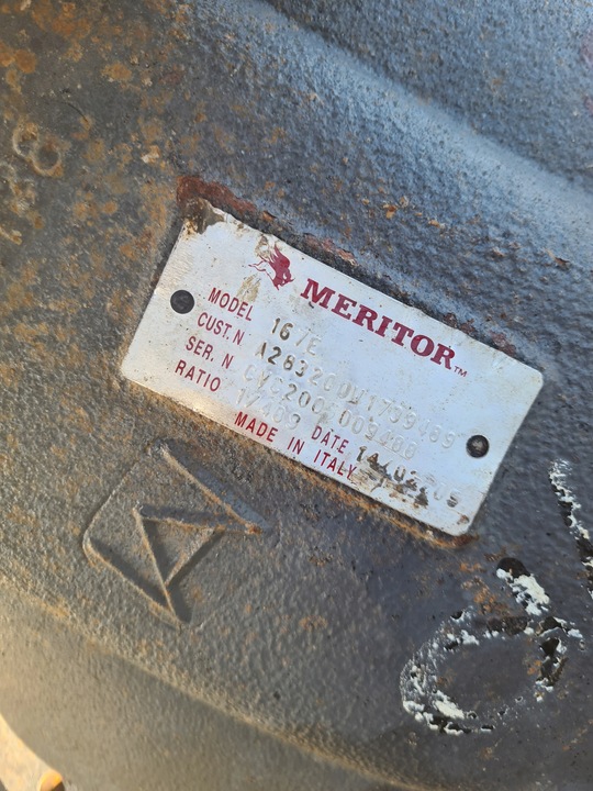 фото №5, Вкладка моста volvo fl 6 00-06 meritor 167e 44/9 4.89 22.5