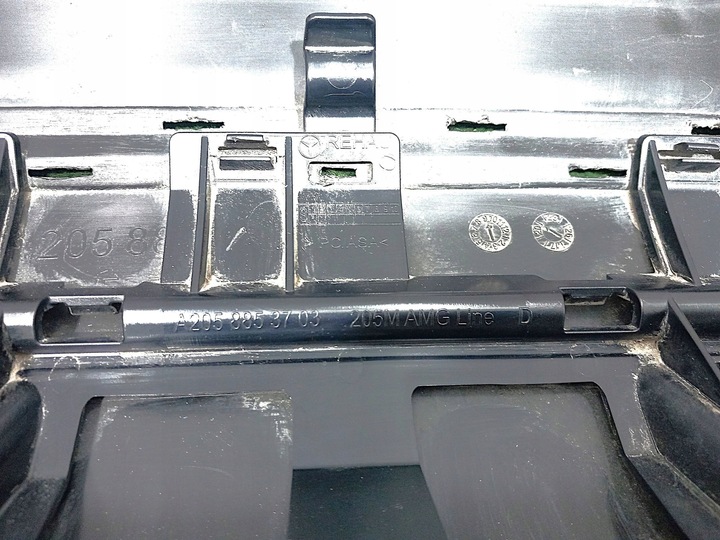 фото №3, Диффузор спойлер бампера зад mercedes c-klasa w205 amg a2058853703