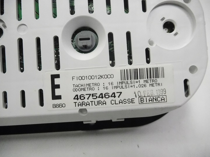 фото №10, Спидометр приборы fiat bravo brava 98-01 46754647
