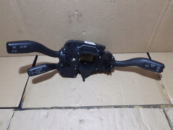 фото №11, Audi q7 4l переключатель комбинированный подрулевые рычаги круиз-контроль 4f0910549a