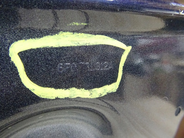 фото №13, Seat ibiza оригінальний номер 6f0 двері праві перед