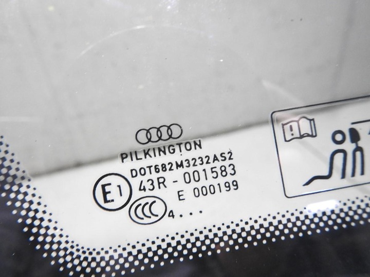 фото №7, Скло кузовна лівий зад audi a3 8p sportback 43r-001583