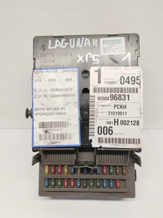 фото №1, Модуль блок керування коробка bsi renault laguna ii 2 8200096831
