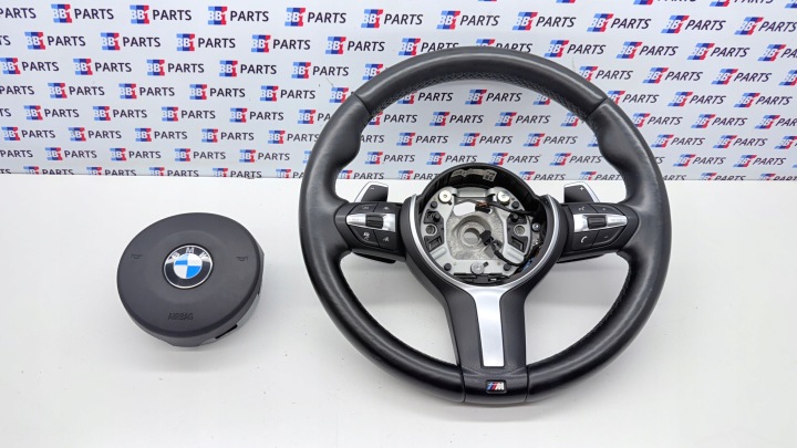 фото №13, Bmw f32 f36 f30 f31 f32 f36 руль м-пакет с подогревом wibracje acc лепестки