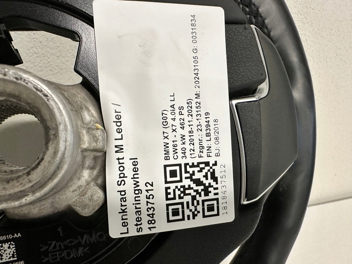 фото №7, Bmw g05 g06 g07 g30 g32 g12 g14 g15 руль м-пакет