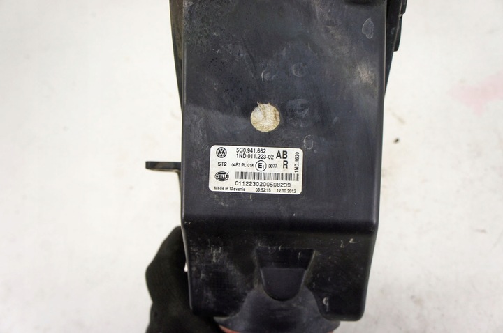 фото №5, Qu159 vw golf vii ^ галоген правый перед 5g0941662