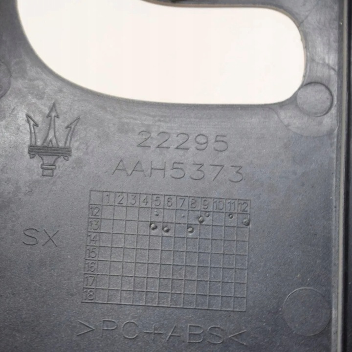 фото №7, Левая боковая защита стойка maserati ghibli m157 670010338 11479214 3.0l