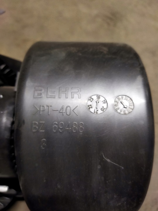 фото №3, Вентилятор нагрівач повітродувка повітропровід man tgx tgs