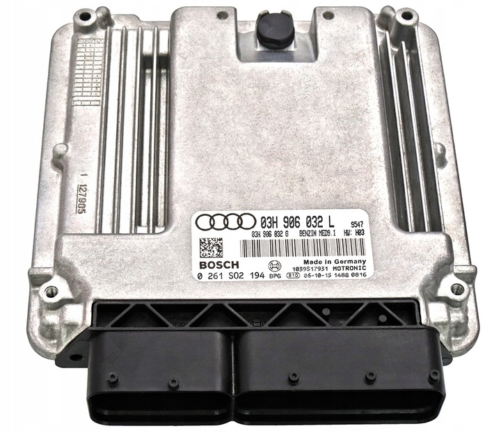 фото №1, Компьютер ecu audi q7 3.6 fsi 03h906032l 0261s02194
